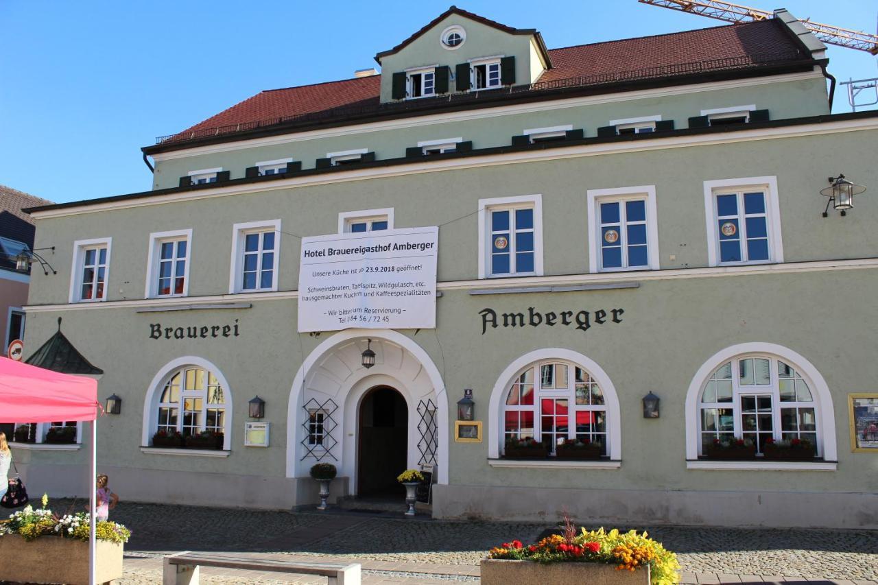 Hotel Brauereigasthof Amberger Kosching Εξωτερικό φωτογραφία