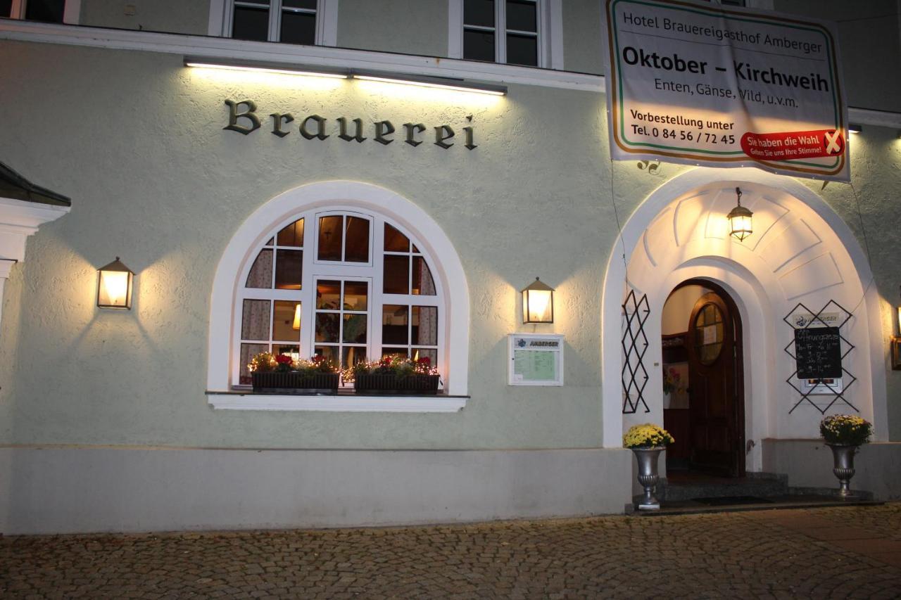 Hotel Brauereigasthof Amberger Kosching Εξωτερικό φωτογραφία